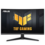 27 ASUS TUF GAMING VG27VQ3B 1MS 180HZ 2XHDMI 1XDP FHD 1920X1080 YÜKSEKLİK AYARI CURVED VESA SİYAH GAMING
