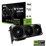 ASUS GEFORCE TUF-RTX5070-O12G-GAMING 12GB GDDR7 192BIT 2XHDMI 3XDP EKRAN KARTI