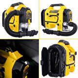 STANLEY SXVI02001 12V/18V 160 PSI Dijital Göstergeli Lastik&amp;Yatak Şişirme+Araç Süpürgesi (Akü Dahil Değildir) SXVI02001