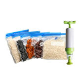 Periboia Manuel Vakumlu Gıda Saklama Poşeti ve Pompa Seti