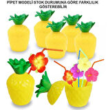 Periboia Ananas Pipetli Bardak 