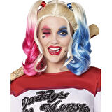 Periboia Suicide Squad Harley Quinn Kostüm Peruk