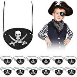 Periboia Vinleks Deri Korsan Göz Bandı Lastikli