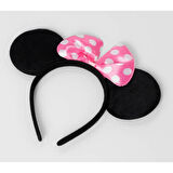 Periboia Pembe Fiyonklu Minnie Mouse Tacı 