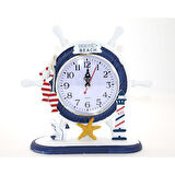 Periboia Ahşap Marin Dümenli Saat Model 3