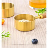 Periboia 4'lü Ahşap Saplı Ölçü Kaşığı