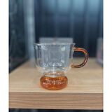 Periboia 250 ml Renkli Cam Bardak