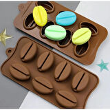 Periboia Kahve Çekirdeği Şekilli Silikon Kalıp 