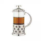 Periboia Çelik Kulplu Cam French Press - 350 ml 