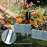 Periboia Taş Görünümlü Bahçe Çiti