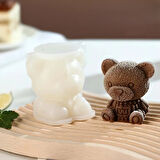 Periboia Ayı Şekilli Silikon Buz Kalıbı