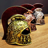 Periboia Metal Dekoratif Şövalye Miğferi