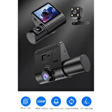 Periboia M80 3 Lens Araç Kamerası