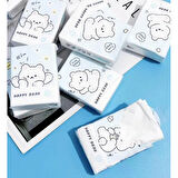 Periboia Sevimli Figürlü Çocuk Mendili 9'lu Paket