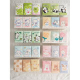 Periboia Sevimli Figürlü Çocuk Mendili 9'lu Paket