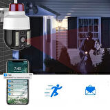 Periboia Alarmlı Dış Mekan Güvenlik Kamerası