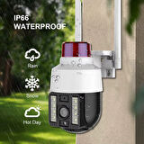 Periboia Alarmlı Dış Mekan Güvenlik Kamerası