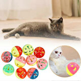Periboia 4'lü Çıngıraklı Top Kedi Oyuncağı