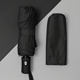 Periboia Siyah Kılıflı Otomatik Kompakt Şemsiye