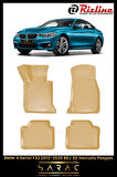 Rizline BMW 4 Serisi F32 2016 Model BEJ 3D Havuzlu Paspas