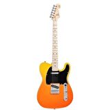 SX SEM2 Elektro Gitar (Burning Fire)