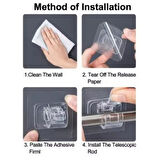 Periboia Yaylı Boru ve Kablo Düzenleyici Halka Kendinden Yapışkanlı 2 li