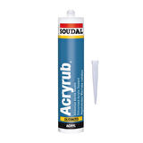 Periboia Soudal Silikonize Mastik Yapıştırıcı Altınmeşe Renk 500gr Duşakabin Pencere Derz Su Geçirmez Boyanır
