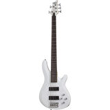 Schecter C-5 Deluxe 5 Telli Bas Gitar (Satin White)