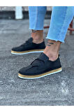 D-Siyah Erkek Casual Ayakkabı-WG015