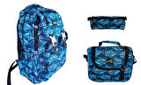 Astral Kids 3 Lü Set İlkokul Sırt Çantası Erkek Desenli Çanta