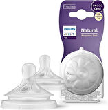 Philips Avent Natural Response 2'li Biberon Emziği, 2 Numara, 0 Ay+