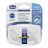 Chicco Gece Parlayan PhysioForma Mini Soft 2'li Emzik 2-6 Ay