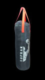 Boks Torbası Eldiven Ve Karabina Hediyeli İçi Dolu 60x22cm Füme