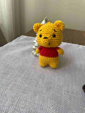 Amigurumi Anahtarlık  El Yapımı Pooh 8 cm
