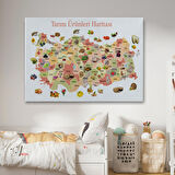 Harita Sepeti Tarım Ürünleri Yerli Malı Haftası Türkiye Haritası 1046