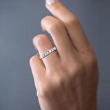 1,00 Karat Pırlanta Tamtur Yüzük