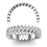 0,85 Karat Pırlanta Tamtur Yüzük