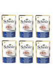 Schesir Pouch Ton Balıklı ve Levrekli Kedi Yaş Maması 85 Gr. X 6 Adet
