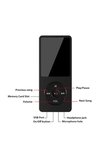 1049MP 8GB Hafıza Kartı Hediyeli Ekranlı Mp3 Çalar Dahili Hoparlör Fm Radyo Bluetooth Müzik Çalar