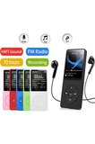 1049MP 8GB Hafıza Kartı Hediyeli Ekranlı Mp3 Çalar Dahili Hoparlör Fm Radyo Bluetooth Müzik Çalar