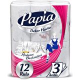 PAPIA HAVLU 12 LI DEKOR