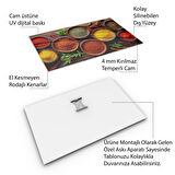Mesleki Cam Tablo - Aşçı - Yatay Motif 01-002