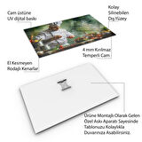 Mesleki Cam Tablo - Aşçı - Yatay Motif 01-199