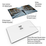 Mesleki Cam Tablo - Bankacı - Yatay Motif 02-172