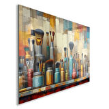 Mesleki Cam Tablo - Berber - Yatay Motif 03-181