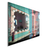 Mesleki Cam Tablo - Berber - Yatay Motif 03-198