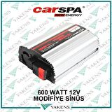 600 Watt 12V Modifiye Sinüs İnverter Carspa