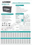 9 AH 12V Kuru Akü Lexron 
