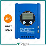 20 Amper Mppt 12/24V Solar Şarj Cihazı Lexron