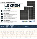 25 Watt 12V Monokristal Güneş Paneli Lexron